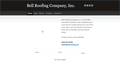 Desktop Screenshot of bellroofing.net